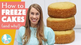 How To Freeze Cakes (and Why!)
