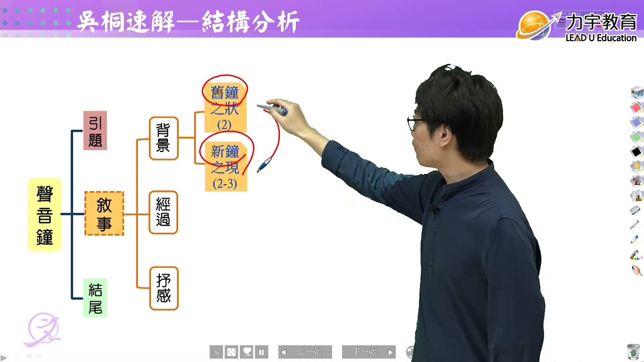 【AI上學】吳桐國文：聲音鐘・結構分析