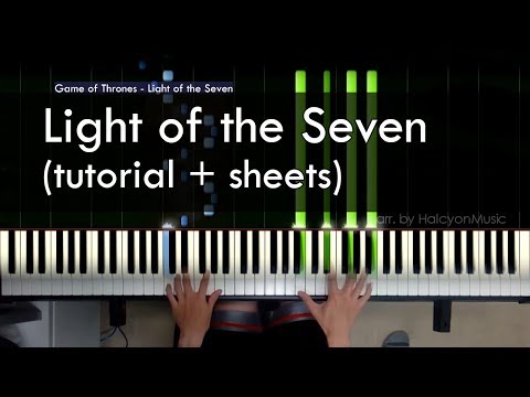 [Piano Solo] Light of the Seven - Game of Thrones Season 6 Finale (Live tutorial+ sheets) Video