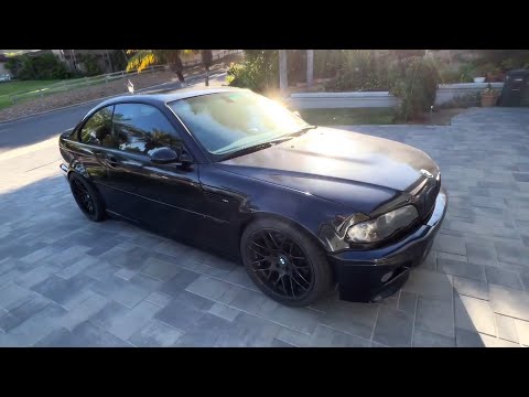 Clean E46 M3 Carbon Black Metallic