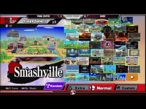 VS Weekly 12/15/16 - Losers R5 - Yung Zootie (ROB) vs. Gore (Ness) - Smash 4