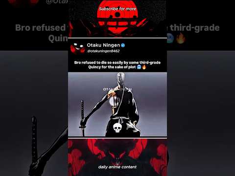 Kira just got Build Diff 🔥 | Bleach TYBW EP 3 | #anime #bleach #shorts #trending #viralvideo #reels