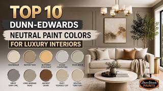 Top 10 Dunn-Edwards Neutral Paint Colors for Luxury Interiors (2026)