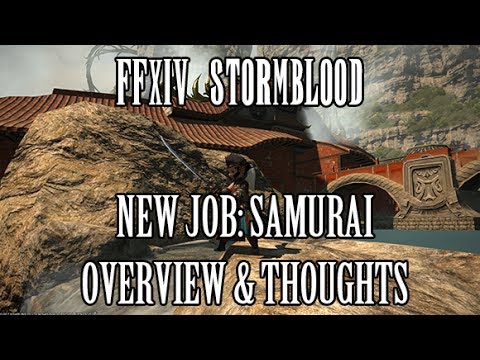 FFXIV Stormblood: Samurai Job Overview & Thoughts