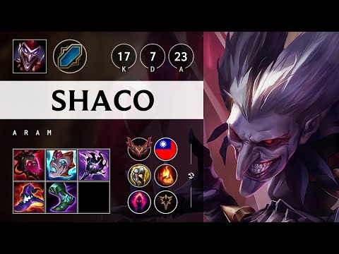 Shaco ARAM: Triple Kill, Unstoppable - TW Grandmaster Patch 14.24