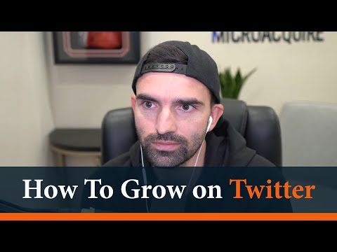 How To Grow on Twitter - Andrew Gazdecki