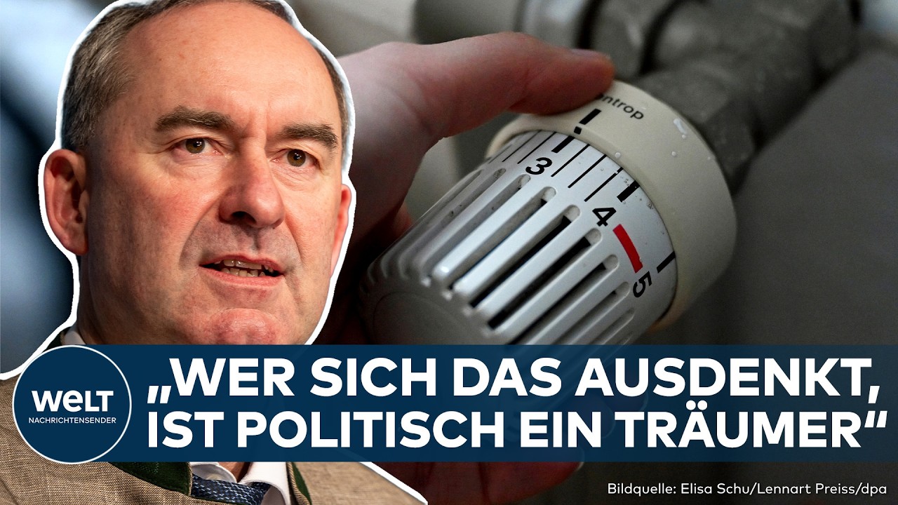 HEIZUNGSGESETZ: Hubert Aiwanger rechnet ab! "Das ist der große ideologische Fehler"