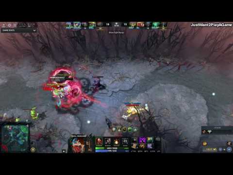 Dendi Troll Warlord vs Pajkatt Luna Dota2 7 01  New Navi Roster Civil War