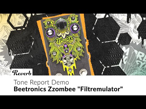 Beetronics Zzombee Filtremulator Tremolo/Filter Effects Pedal image 6