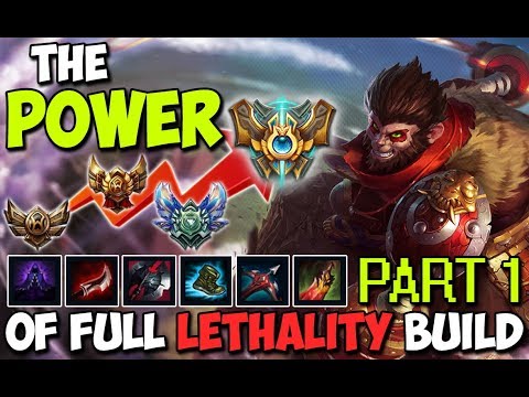 The Power Of My Full Lethality Wukong Build | One Shot Wukong Montage | Part 1
