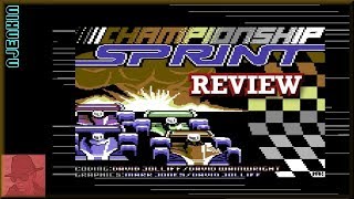 Championship Sprint - on the Commodore 64 !! with Commentary