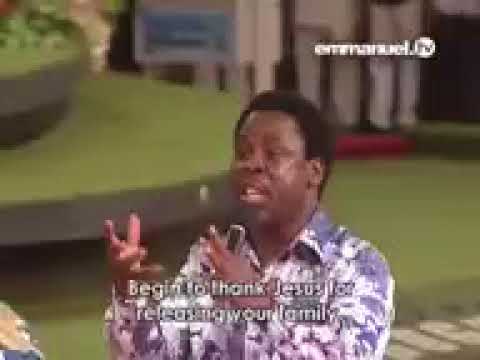 BREAK That FAMILY CURSE!!! -  PROPHET TB Joshua (MASS Prayer)