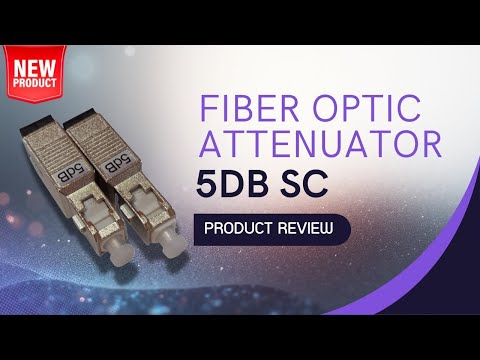 Fiber Optic Attenuator 5dB SC