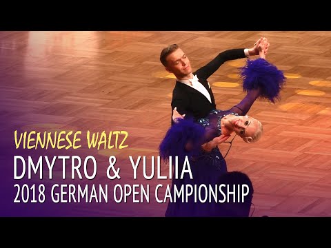 Dmytro Savynskyi & Yuliia Savynska = Viennese Waltz = German Open Championship 2018