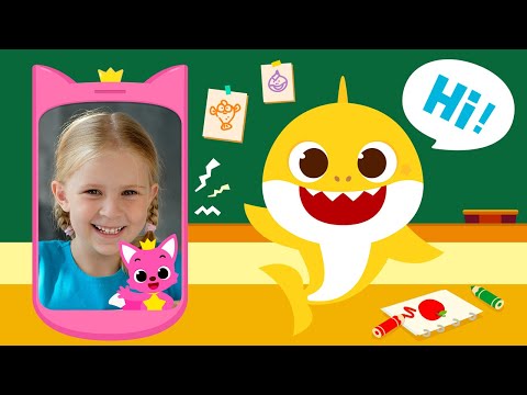 新功能]粉紅寶寶鯊魚手機。 ([New Features] Pinkfong Baby Shark Phone)