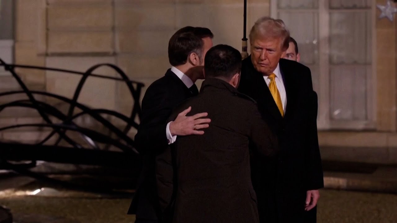 Trump, Zelenskyy leave Elysee Palace after meeting with Macron  | VOA News