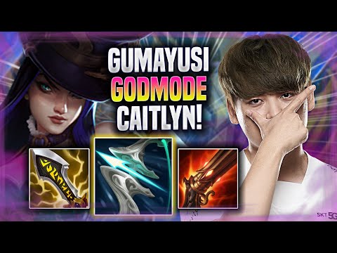 GUMAYUSI LITERALLY GOD MODE WITH CAITLYN! - T1 Gumayusi Plays Caitlyn ADC vs Ezreal! | Season 2022