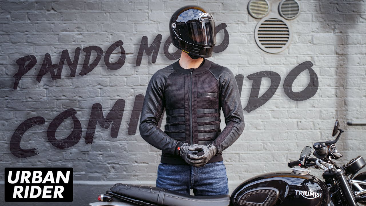 Commando UH Black  motorcycle jacket review by Urban Rider
