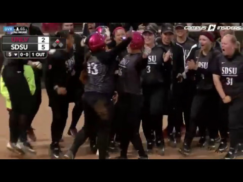 SDSU SOFTBALL: AZTECS 5, UNLV 3 - 5/5/17