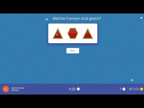 Gleiche Formen erkennen – Lernvideo für Kinder (Kindergarten & Vorschule)
