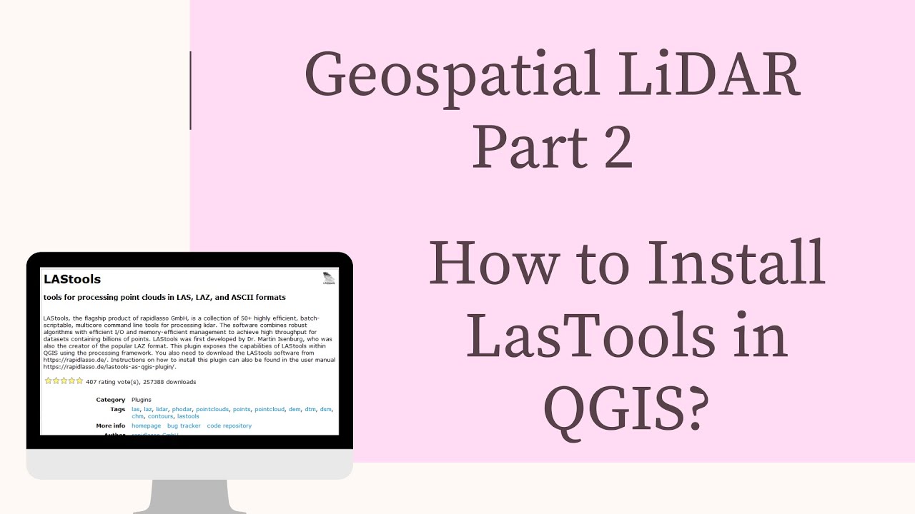 How to Add LasTools in QGIS | Geospatial LiDAR Part 3