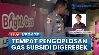 Tempat Oplosan Gas Berkedok Pangkalan di Sukaraja Bogor Digerebek, Ratusan Tabung Disita