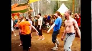 Russian hippies dancing to Florida breaks (DJ 303, Agent K & Deuce, Kyper, AK-03)