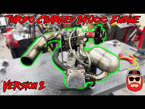 Turbo Charging A 240cc Go Kart Engine ~ Turbo Take 2