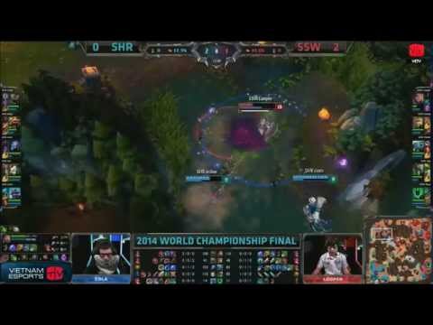 LMHT [19-10-2014] SSW vs SHR - Chung Kết Thế Giới Mùa 4 - Chung Kết - Trận 3