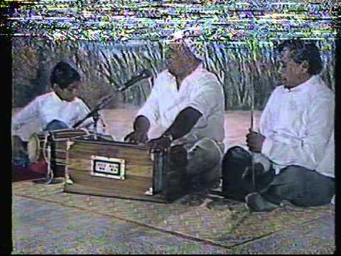 Ustad Yusuff Khan and Aaron Jewan Singh on the dholak Trinidad Classical Qawwali