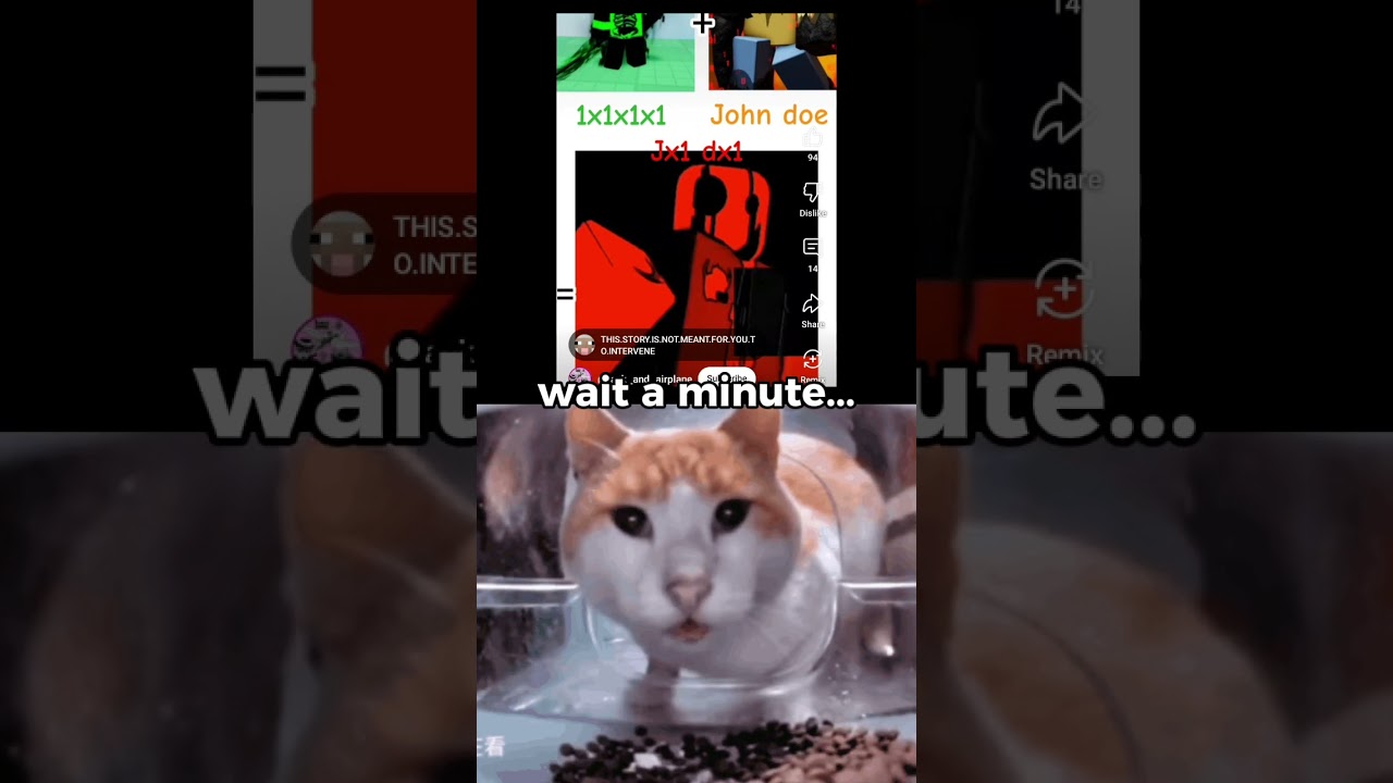 wait a minute.... it makes sense #jx1dx1 #ihazafacelulz #1x4 #1x1x1x1 #johndoe #meme #roblox #arg