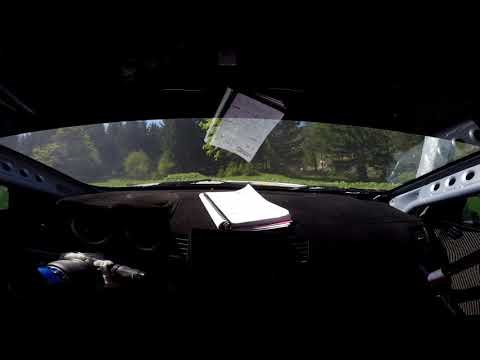 Tarmac Masters 2019 ONBOARD M Gaca & B Dąbrowa Wypadek Jaskina