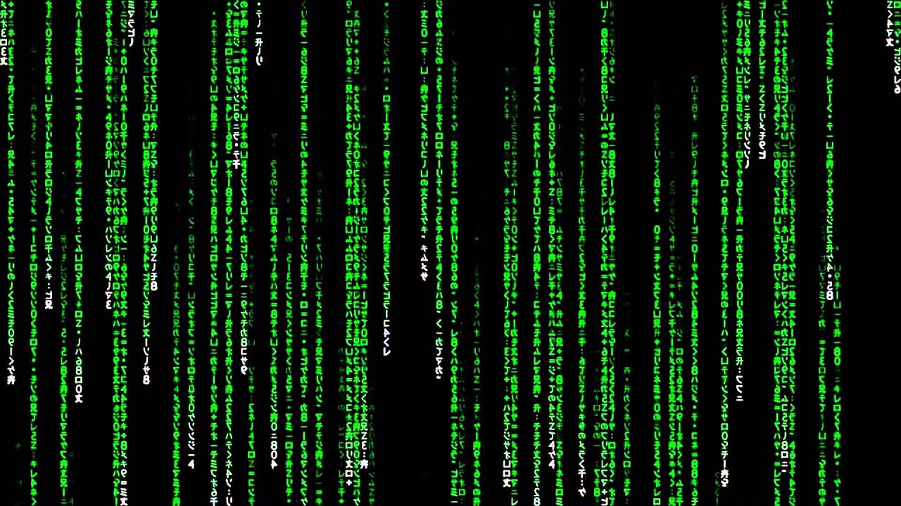 (1 HOUR) The Matrix Green Code