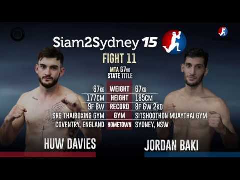 Siam 2 Sydney 15 - Huw Davies vs Jordan Baki