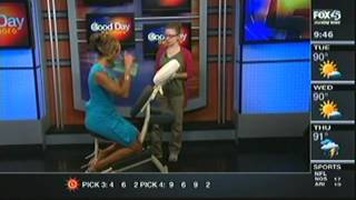 AMTA Member Shares Massage Therapy With FOX 45 Good Day Baltimore