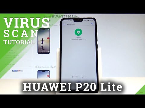 How to Perform Virus Scan in HUAWEI P20 Lite - Security Scan |HardReset.Info