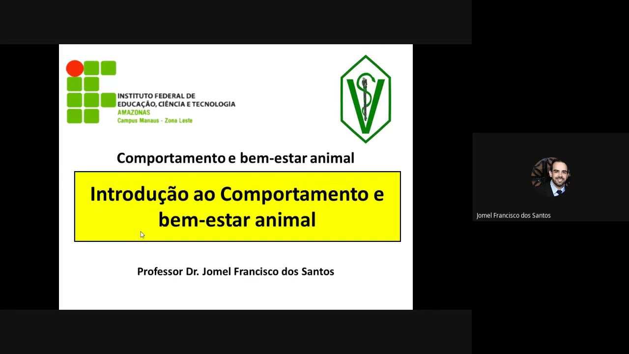 Comportamento e bem-estar animal - Conceitos importantes (Aula ao vivo)