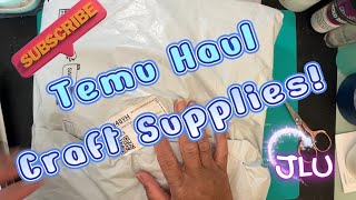 Temu Haul - Craft Supplies - Molds and More!😇
