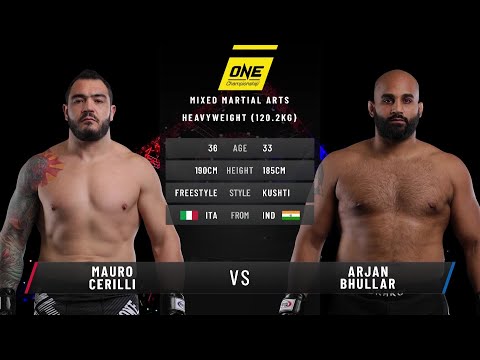 Mauro Cerilli vs Arjan Bhullar full fight