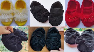 How To Make Babies Booties / Step By Step babies shoes making tutorial/ शिशु के जूते बनाने का तरीका