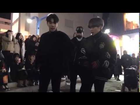 [180110] DOB (디오비) Hongdae 🔝 MIC Drop - BTS 📢🔥
