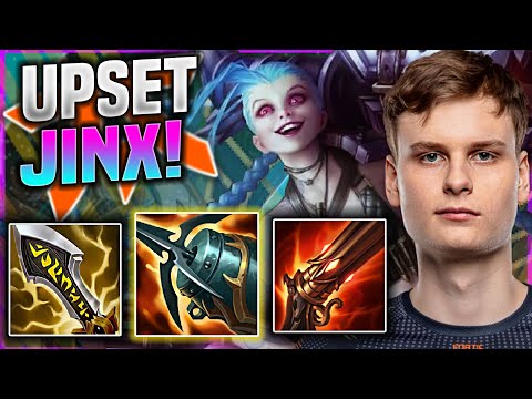 UPSET IS A MONSTER WITH JINX! - FNC Upset Plays Jinx ADC vs Ezreal! | Season 11