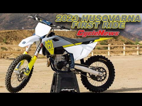 First Ride On The 2023 Husqvarnas - Cycle News