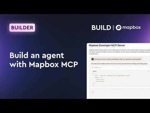 Build an agent with Mapbox MCP