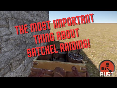 The most Important Thing about Satchel Raiding in a group!! #rust