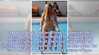 Busty holly hagan makes for very eye-popping display in teeny bikini video