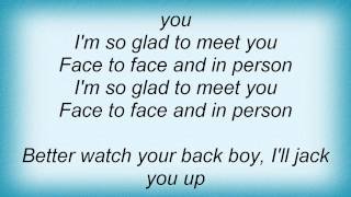 Tommy Lee - Face To Face Lyrics