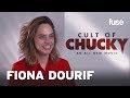 Cult of Chucky Star Fiona Dourif On Her Dad Voicing The Doll | Fuse