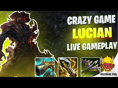 CRAZY LUCIAN GAME! - Wild Rift HellsDevil Plus Gameplay