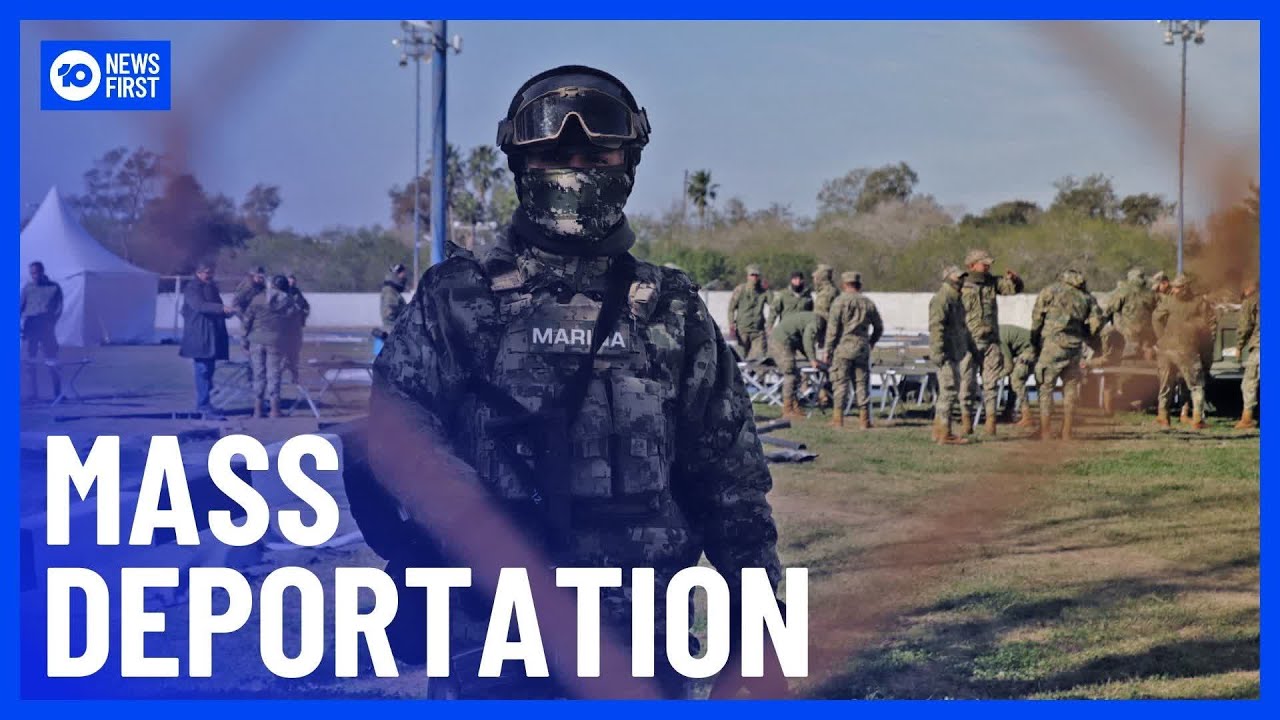 Trump Begins Mass Deportation of Undocumented Migrants | 10 News First